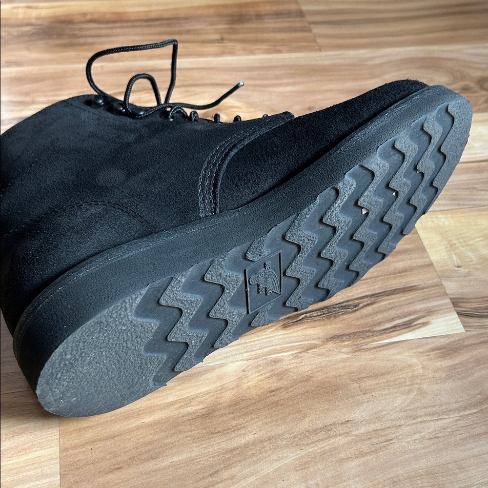 Red Wing 1989 Men's Black Rough Out Suede Boots Limited Edition United Arrows - Picture 7 of 8